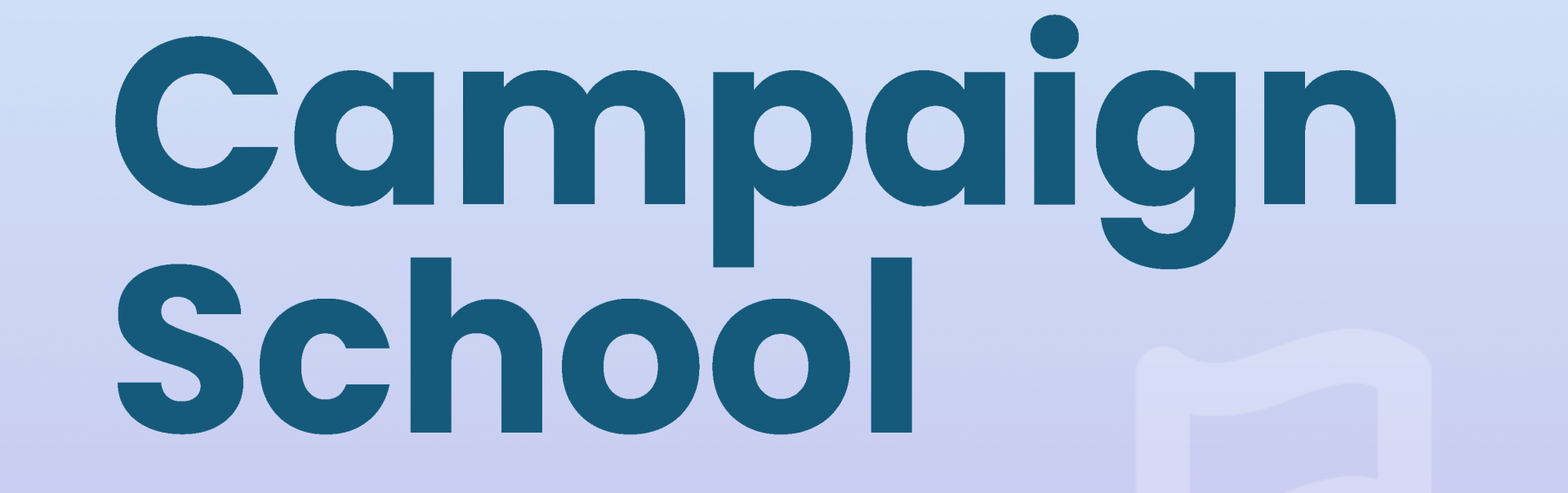 Campaign School 2026