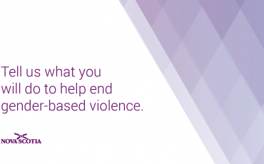 Tell us what you will do to prevent gender-based violence